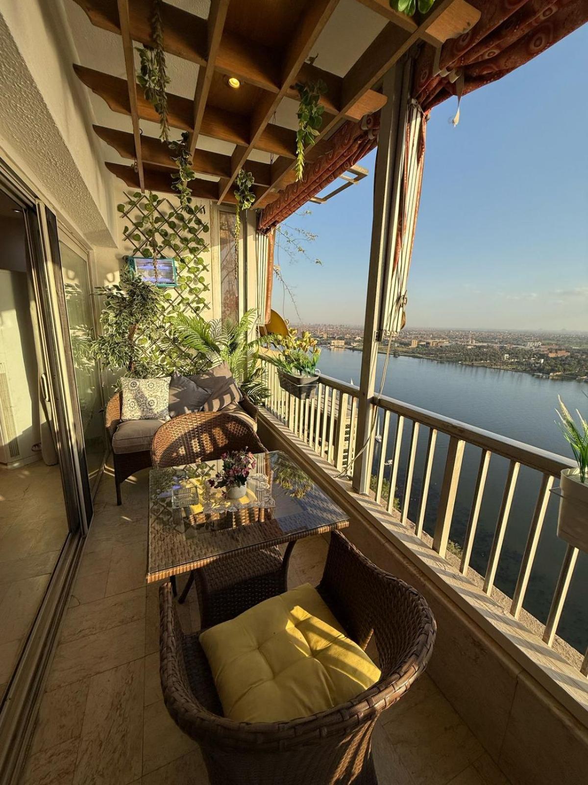 23 Floors Up Breathtaking Nile View 2br In Maadi Apartment Cairo